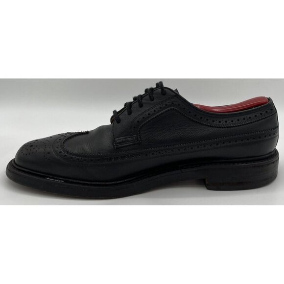 Vintage FLORSHEIM Imperial SHELL CORDOVAN V Cleat Wingtip Men’s Size 8.5D Shoes main image 7